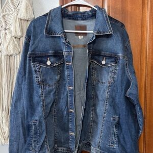 Maurices Women's Dark Blue Jean Jacket